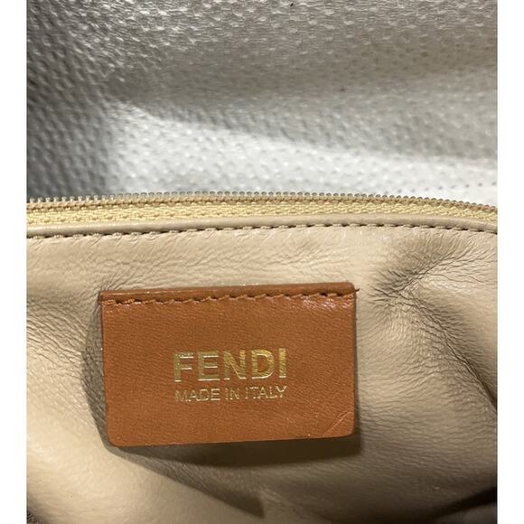 Fendi Classico No.3 Ivory Shopper Tote - Picture 10 of 13
